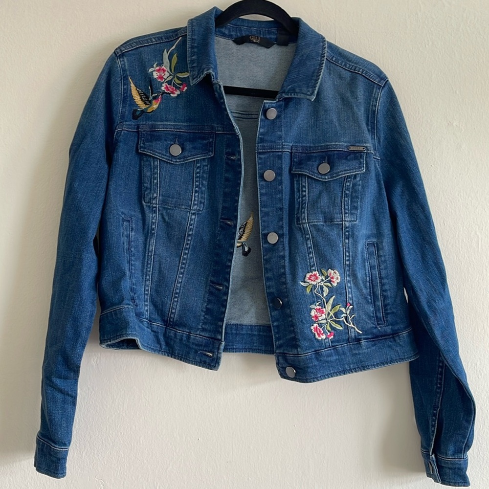 Embroidered Denim Jacket